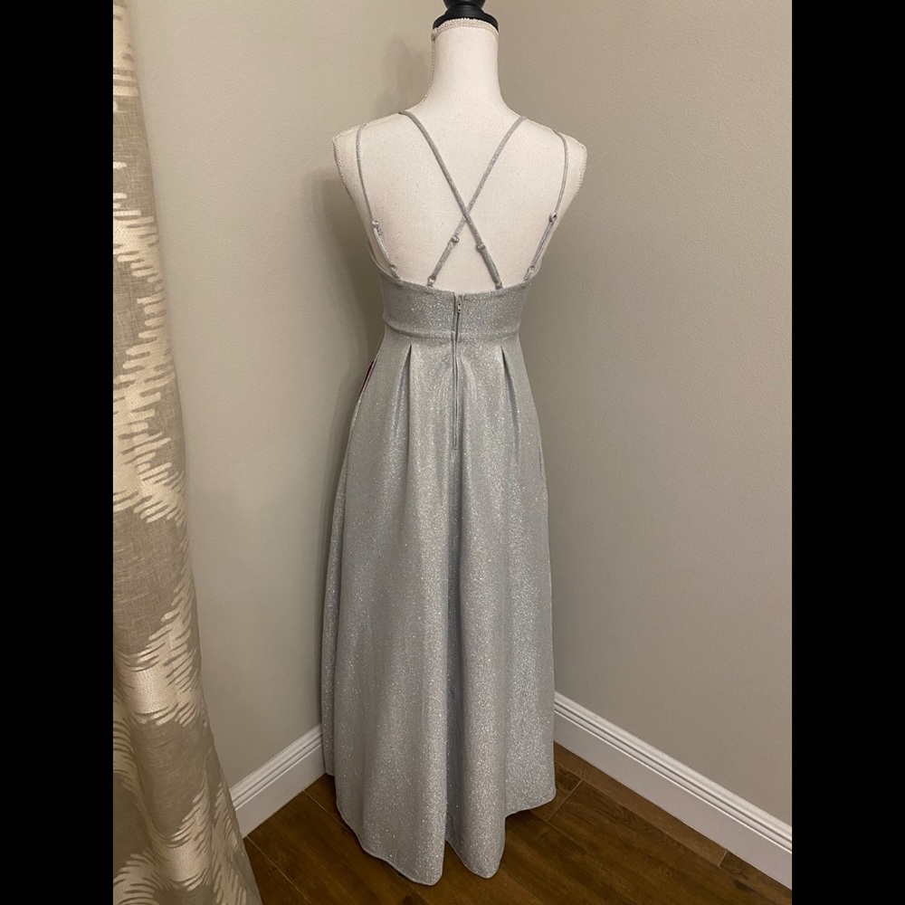 Silver Sparkle Dress - Picture 6 of 9
